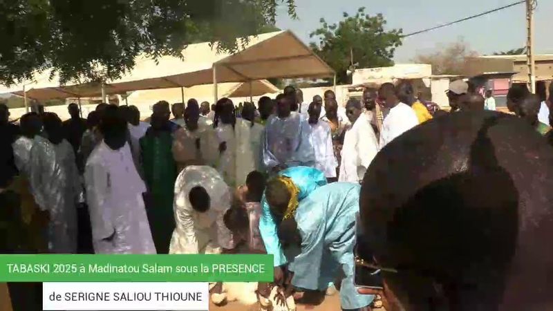 TABASKI 2025 à Madinatou Salam sous la PRESENCE de SERIGNE SALIOU THIOUNE