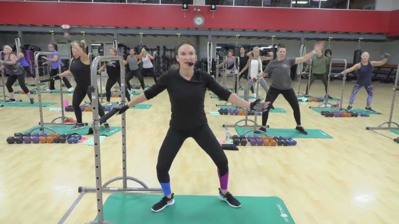 Cathe Friedrich's 513 Fit Tower Sculpt Live Workout