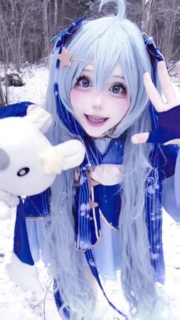 #初音ミク #コスプレ #snowmiku #hatsunemiku #cosplay 