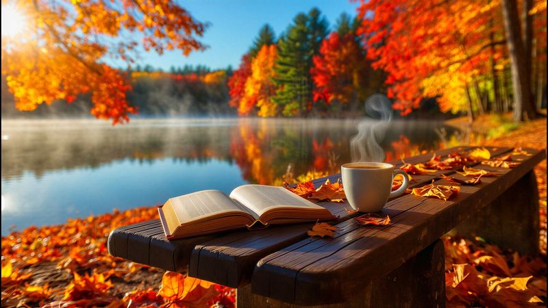 Beautiful Relaxing Soothing Music 🍁 Autumn Music For Deep Relaxation, Stress Relief, Calm Nervous