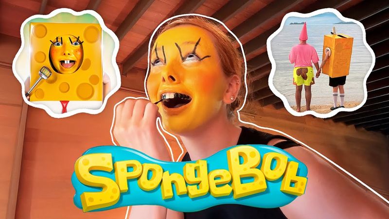 Снимаем БЮДЖЕТНЫЙ косплей на ГУБКУ БОБА - влог Тайланд 🧽