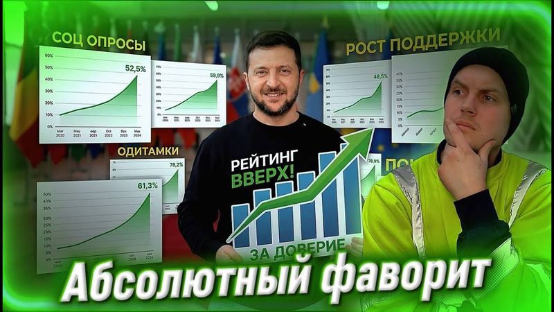 КАК ЗЕЛЕНСКИЙ ВЕРНУЛ ДОВЕРИЕ УКРАИНЦЕВ - замер КМИС | УКРАИНЦЫ МАССОВО ПЕРЕХОДЯТ НА РУССКИЙ ЯЗЫК