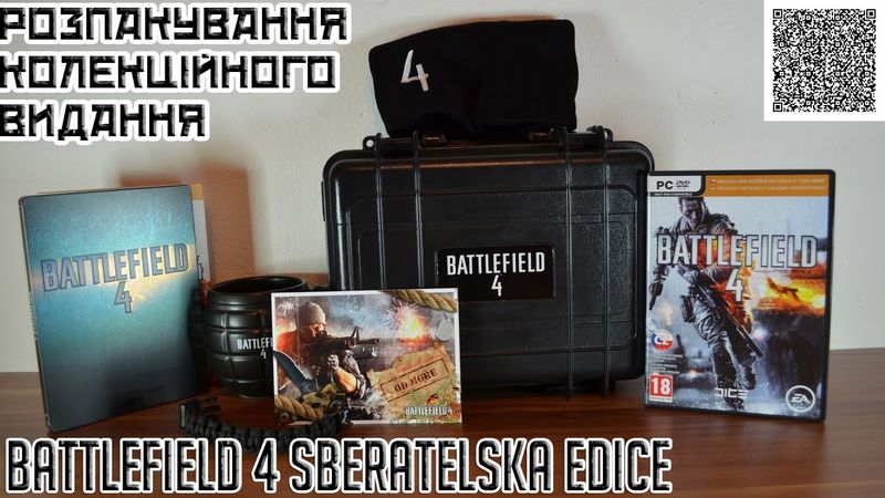 Розпакування колекційного видання Battlefield 4 Sběratelská edice [CZ]