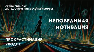 Гипноз для непреодолимой мотивации: перепрограммируй подсознание на успех