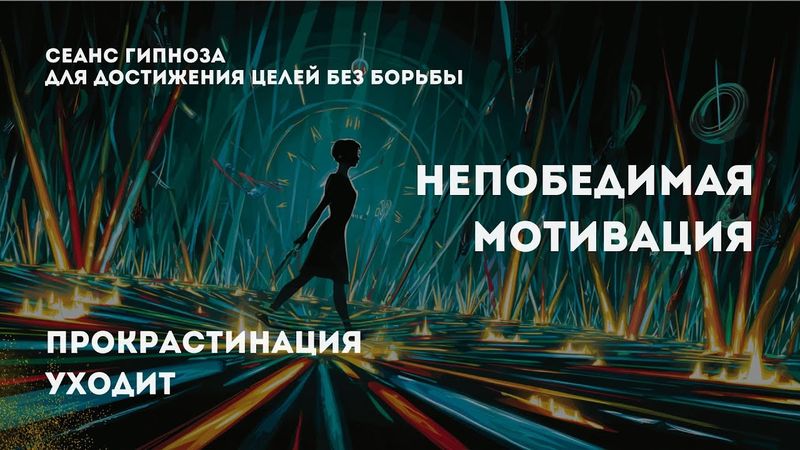 Гипноз для непреодолимой мотивации: перепрограммируй подсознание на успех