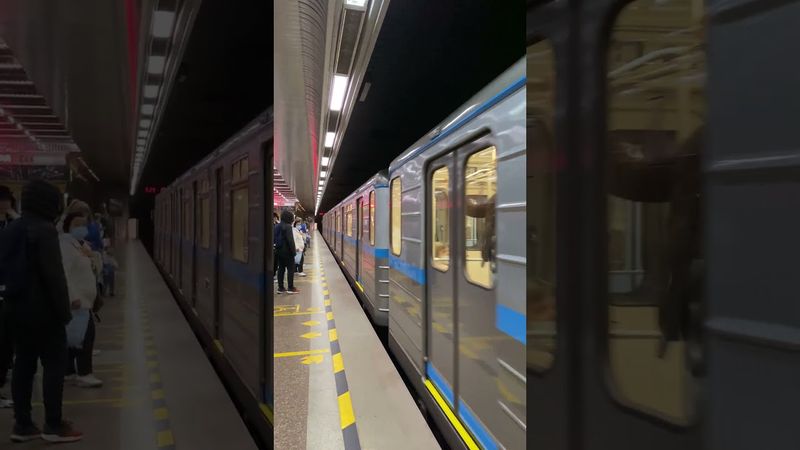 Вагон метро 81-717.6 "Номерной" | Екатеринбург, Россия