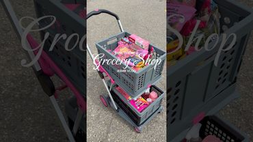 Pink themed grocery shop  #amzonmustbuy #groceryshopping #asmrrestock