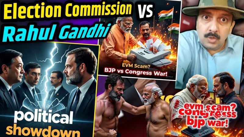 Election Commission vs Rahul Gandhi press | Voter List Fraud | Karnataka, Bihar, Maharashtra | SIR