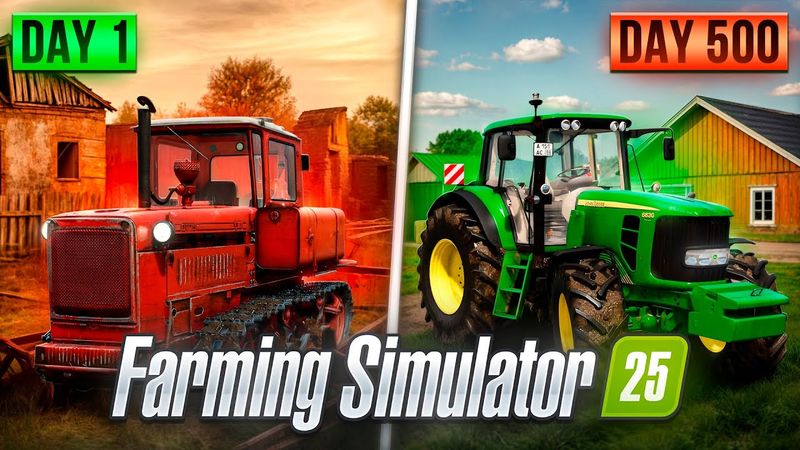 Я восстановил ЗАБРОШЕННУЮ ФЕРМУ с 0$ Farming Simulator 25