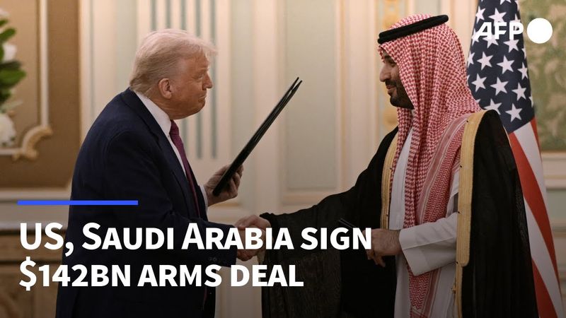 Trump, Saudi crown prince sign 'strategic economic partnership' | AFP