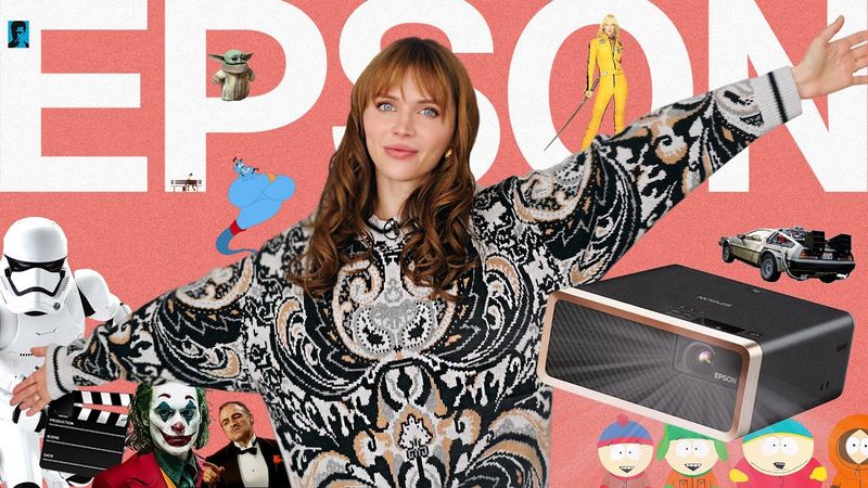 Лазерный проектор Epson EF-100B: Кожаная коробочка удовольствий