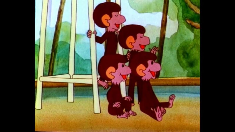 Обезьянки мультфильм —  все серии подряд  HD