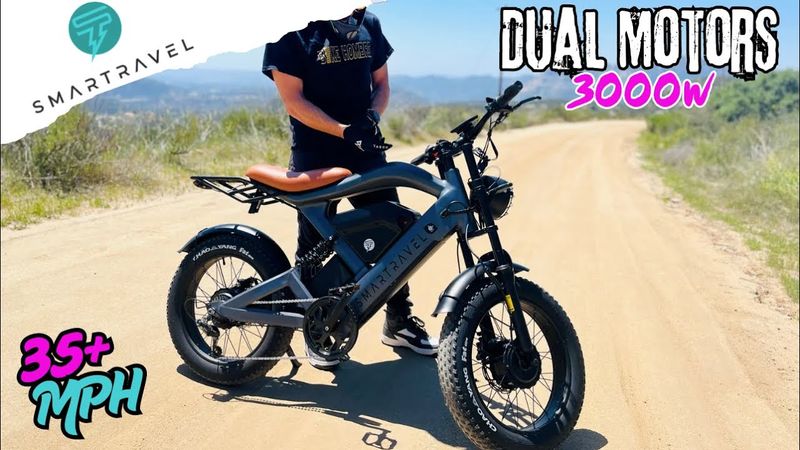 Smartravel Raptor ST202 Pro E-Bike Review | 3000w of Power, Dual Motors & Under $2k!