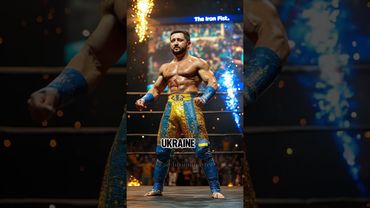 COUNTRIES AS PRESIDENTS WRESTLERS 💀 #countries#midjourney#aiart