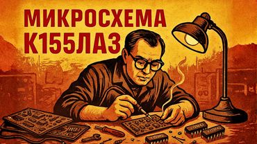 К155ЛА3 — кирпичик, из которого строили первые советские компьютеры