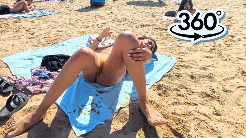 Beach Patacona | VR 360° |3D Virtual Walking Tour |11 August  2024 | 5.7K  60FPS