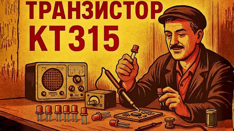 Легендарный КТ315: транзистор, из которого построили советскую электронику