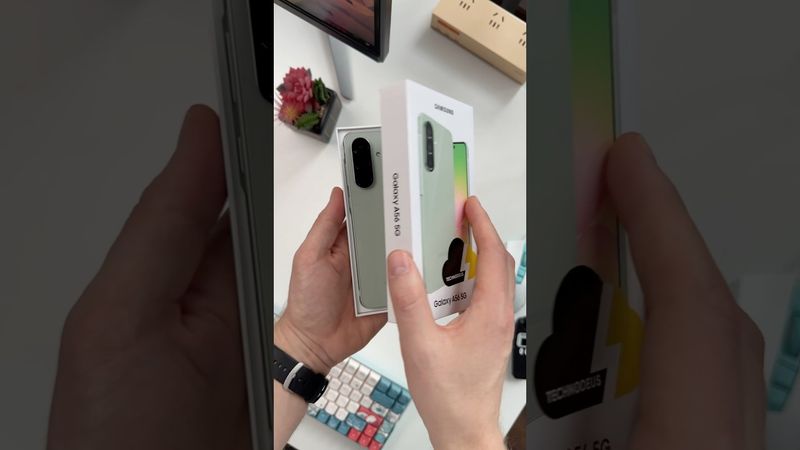 🤔Что в коробочке Samsung A56?😱