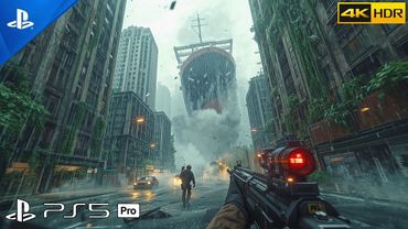 Attack on Singapore City During Storms | ULTRA Realistic COD Gameplay [ 4K 60FPS HDR ]