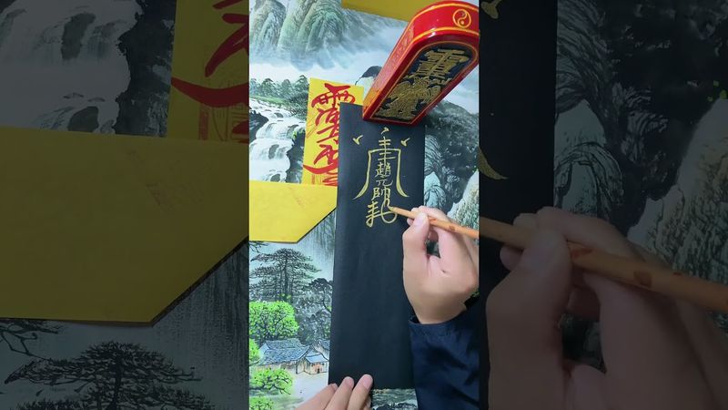 《道家符咒》聚財符！人無巨財不富！馬無夜草不肥！接了！轉發！功德無量！#運勢 #正能量 #玄學 #風水 #國學文化 #道家文化 #符籙 #偏財 #財富 #聚財