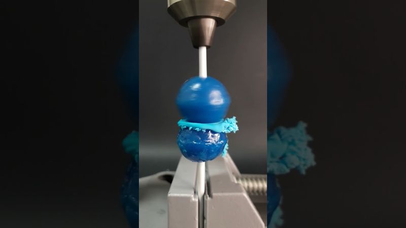 Testei fazer fricção usando pirulitos part9 #experiment