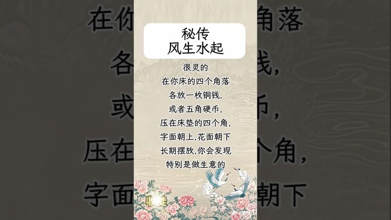 《秘传》如果你想要风生水起，东山再起！你就这样做！接了！转发！功德无量！记得订阅！#祝由術 #祝由十三科 #国学文化 #道家文化 #民间文化 #佛教文化 #风生水起 #东山再起 #招财 #转运 #发财