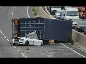 Страшные и странные  аварии. ДТП