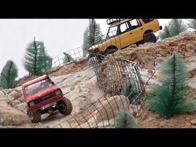 MINI CRAWLERS 🏁 RADICAL CRAWLER PARK, Crawl 1/24,  Mini Trail Off Road