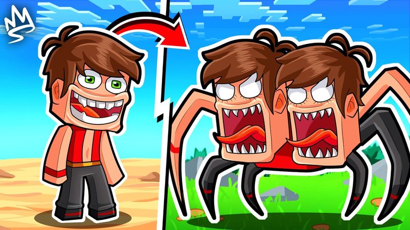 ماين كرافت لكن اقدر اتحول الى شكل مرعب !👻 - Become More Scary