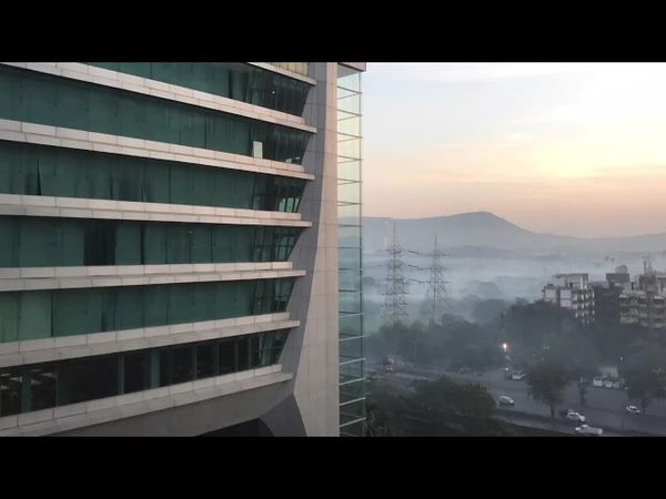 Crazily satisfying smog over forest 1080p HD