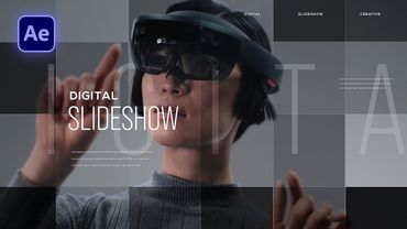 After Effects Tutorial: Digital Slideshow in After Effects | Free Project