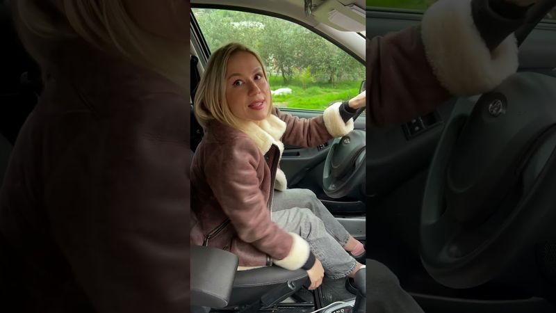 Каха учит ездить