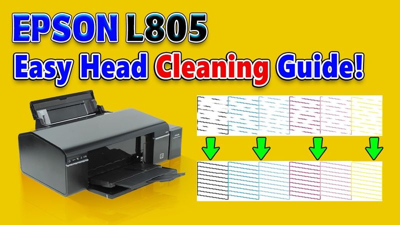 How to Clean Epson L805 Print Head | Epson L805 Filtering Printer Issues