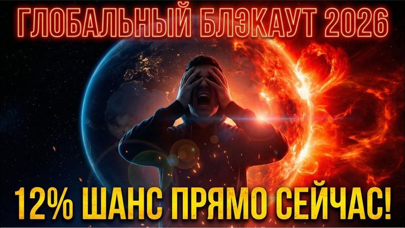 "Солнечная вспышка уничтожит электричество НАВСЕГДА? Реальный сценарий"
