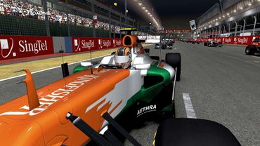 F1 2012 Career mode, career 2, season 1 Singapore, Force India