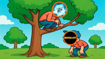 Я СЛЕПОЙ ОН ТУПОЙ!