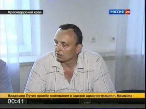 на Неберджаевском водохранилище в ночь на 7.7.2012