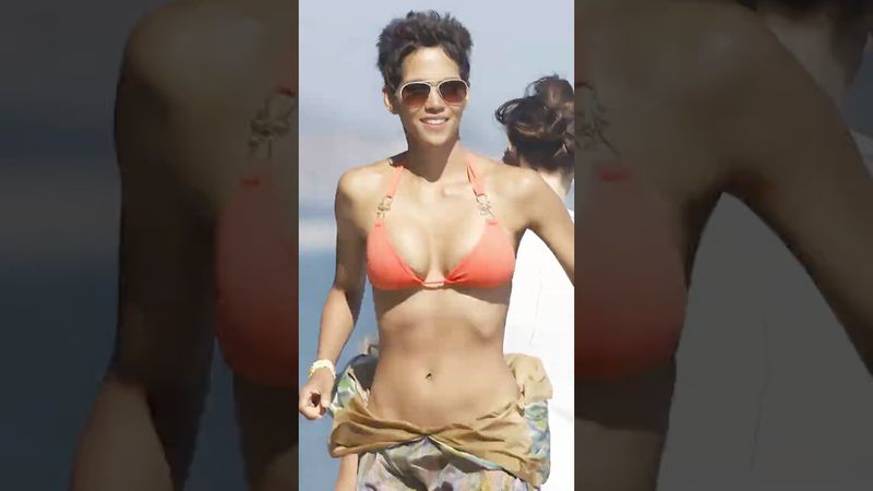 Halle Berry's appearance changes since her debut#morph  #film  #usa