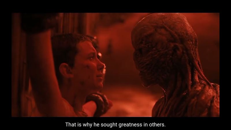 Vecna and eleven scene