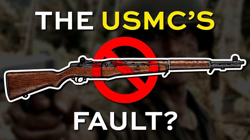 The REAL Reason Marines didn't have M1 Garands in 1942