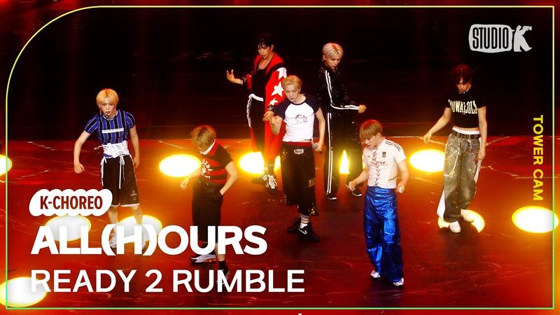 [K-Choreo Tower Cam 4K]  올아워즈  'READY 2 RUMBLE'(ALL(H)OURS Choreography) l @MusicBank KBS 250912