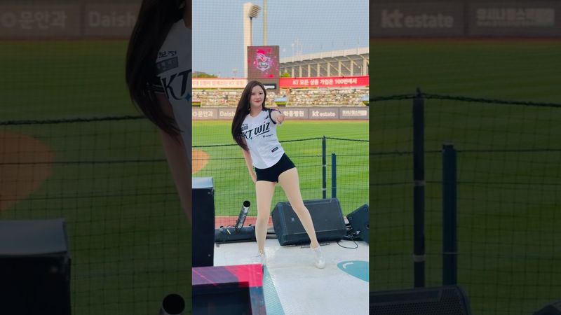 샤브올데이 챌린지 음원 만들어주세요 #김해리 #김해리치어리더#ktwiz #kt위즈 #kt위즈치어리더