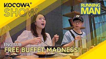 Free Buffet Madness… They Completely Lost It 🍽️🤣| Running Man EP758 | KOCOWA+