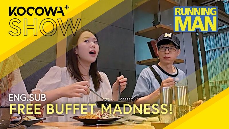 Free Buffet Madness… They Completely Lost It 🍽️🤣| Running Man EP758 | KOCOWA+