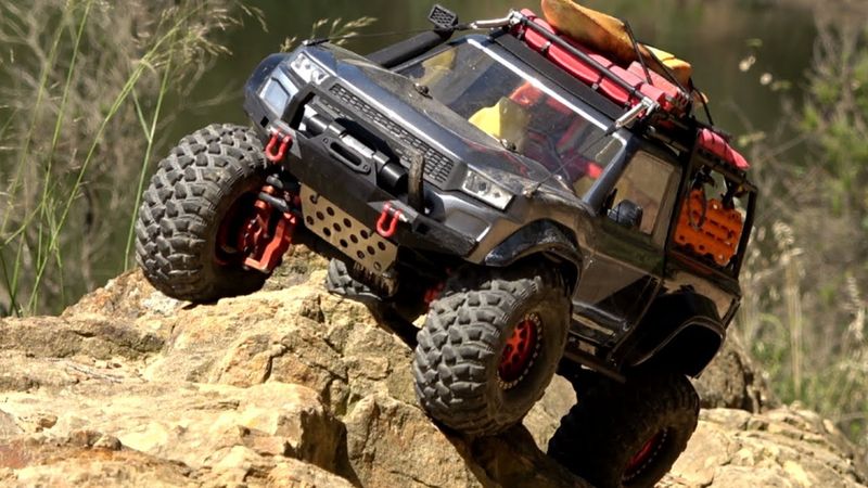 RC CRAWLER 🏁 TRX4 SPORT 4X4 Trail Off Road Crawl Video