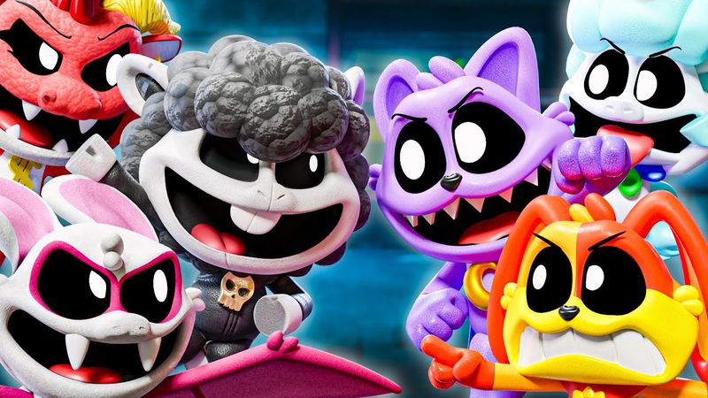 SMILINGS CRITTERS Vs. NIGHTMARE CRITTERS! Poppy Playtime 4 Animation