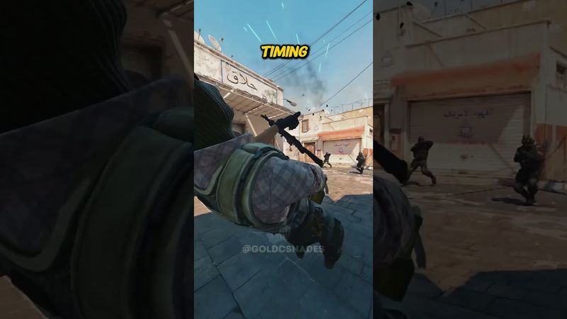 SELF FLASH TO MAKE HISTORY ON DUST 2 #shorts #cs2