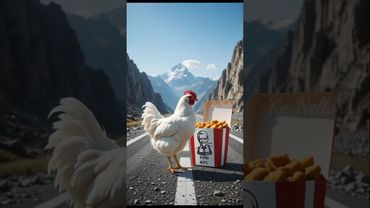 KFC + Chicken Hybrid #aishorts #agt #hybridanimals #igt #kfc #chicken #magic