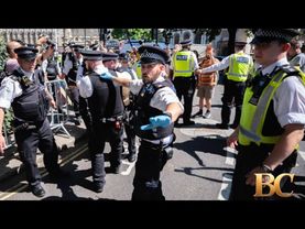 More than 70 arrested at U.K. protests in support of banned group Palestine Action