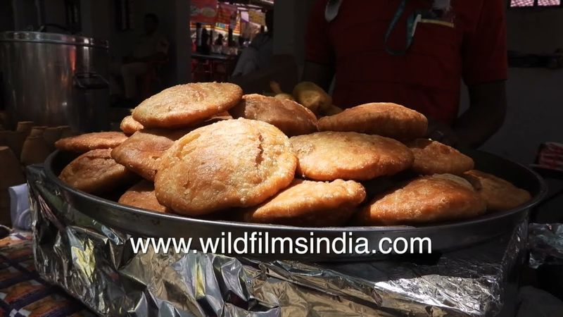 Food court of Surajkund Craft Mela People eating street food Faridabad